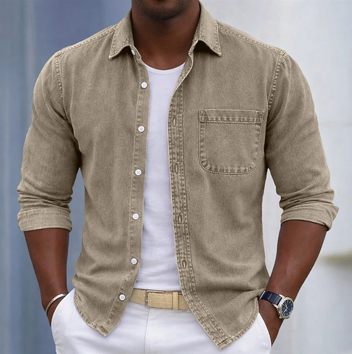 Cromwell - Soft-Touch Long-Sleeve Shirt