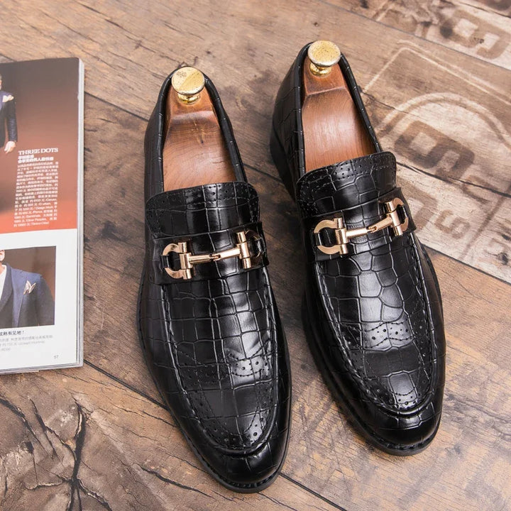 Stellan - Premium Buckle Loafers