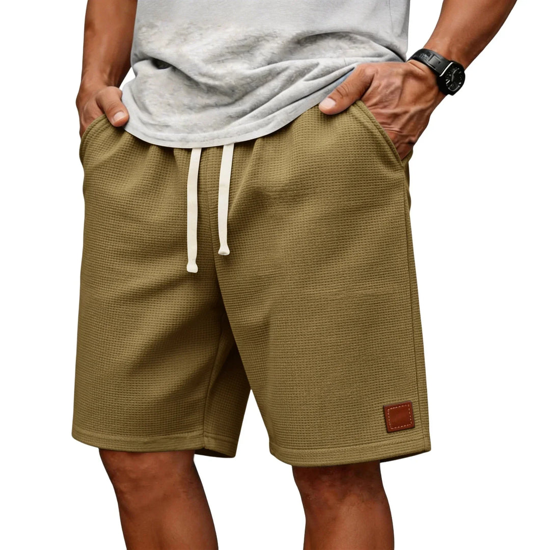 Garenix - Textured Athleisure Shorts