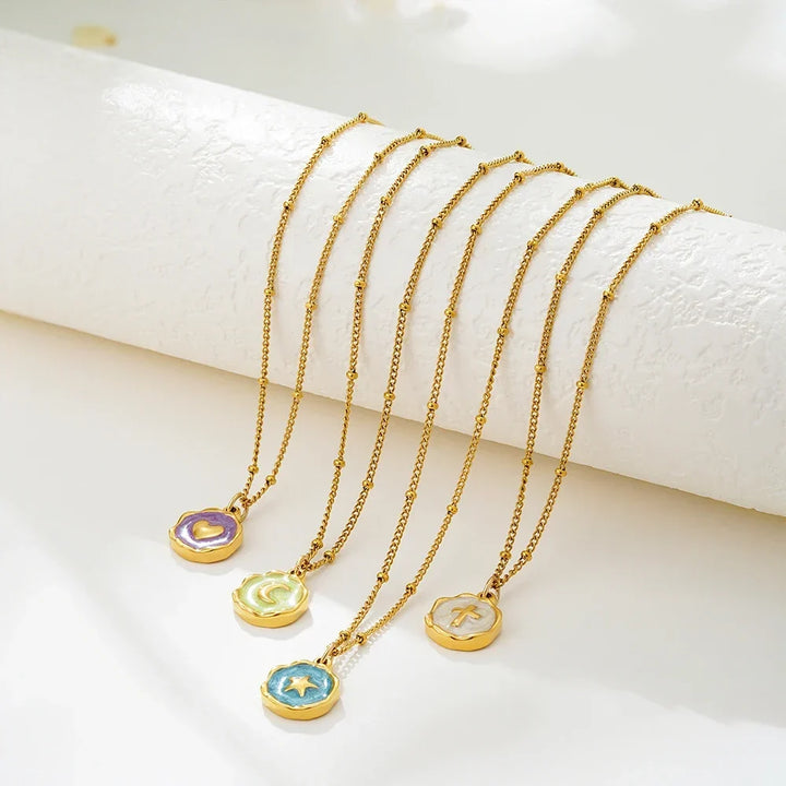 Brisalyn - Delicate Charm Necklace