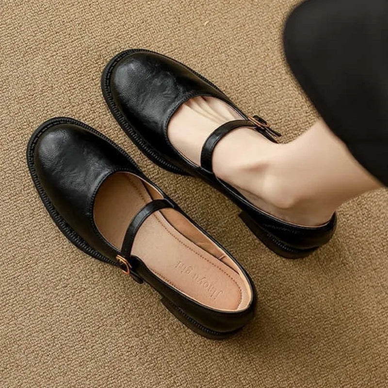 Arlet - Polished Mary Jane Shoes