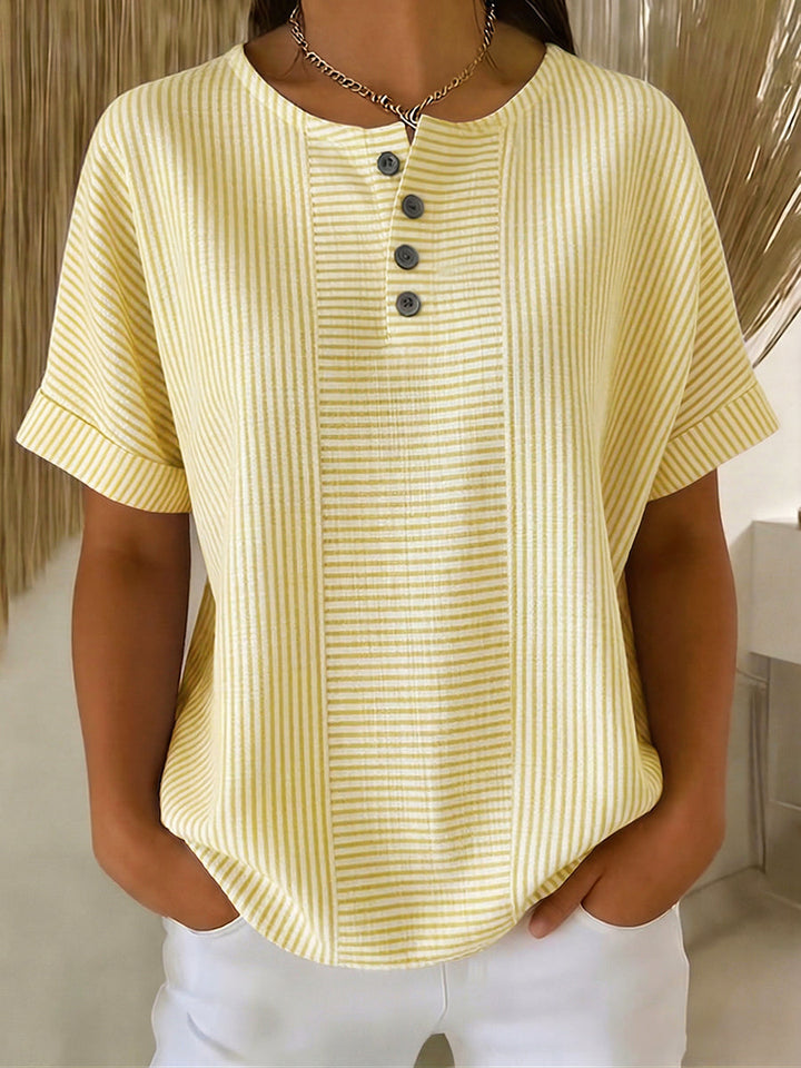 Lavinia - Colorfast Striped Blouse