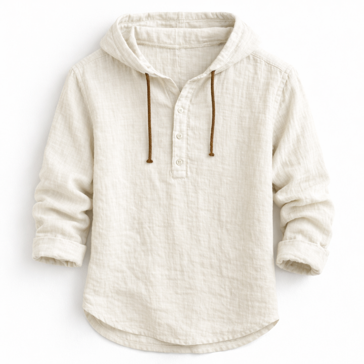 Alton - Breathable Linen Hoodie