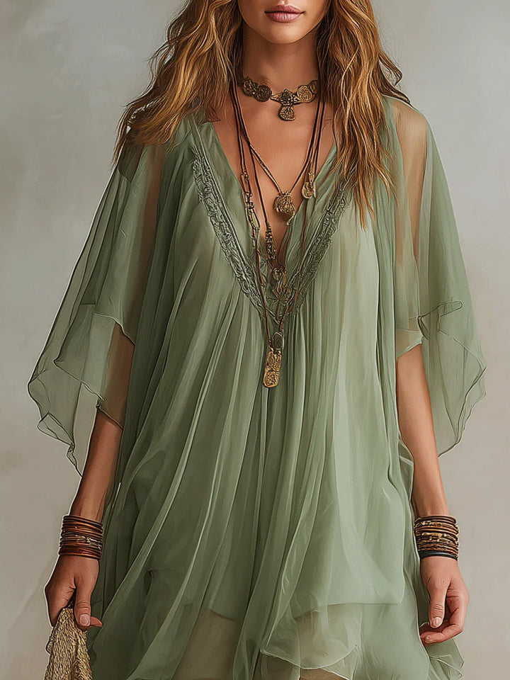 Ravenna - Soft-Touch Mini Dress
