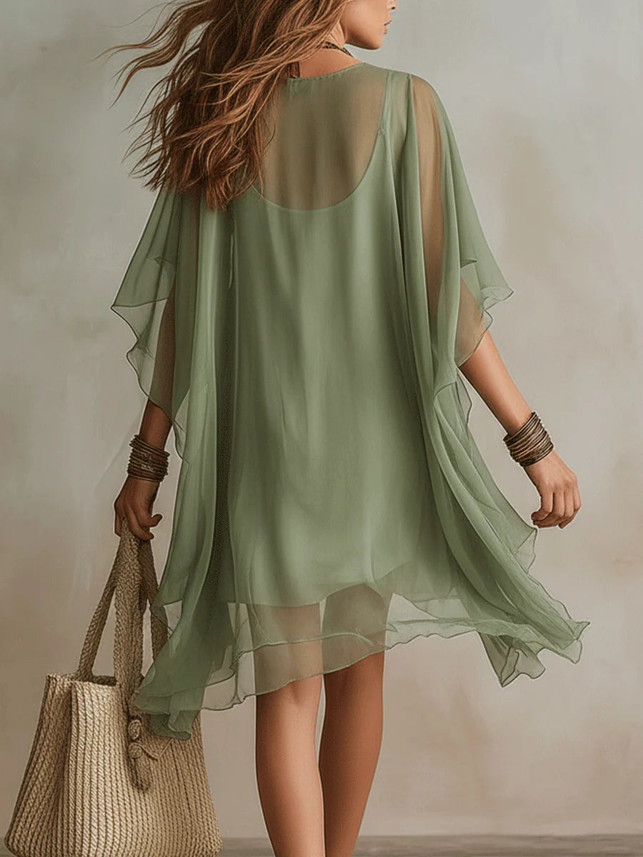 Ravenna - Soft-Touch Mini Dress