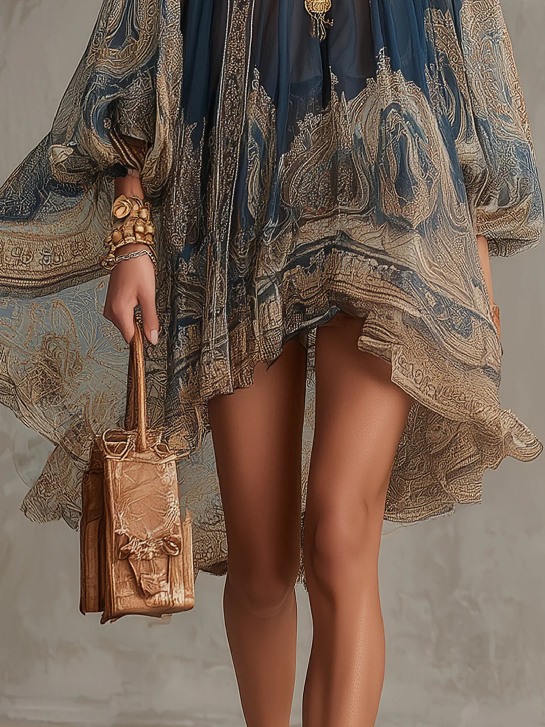 Alessia - Airy Asymmetric Dress