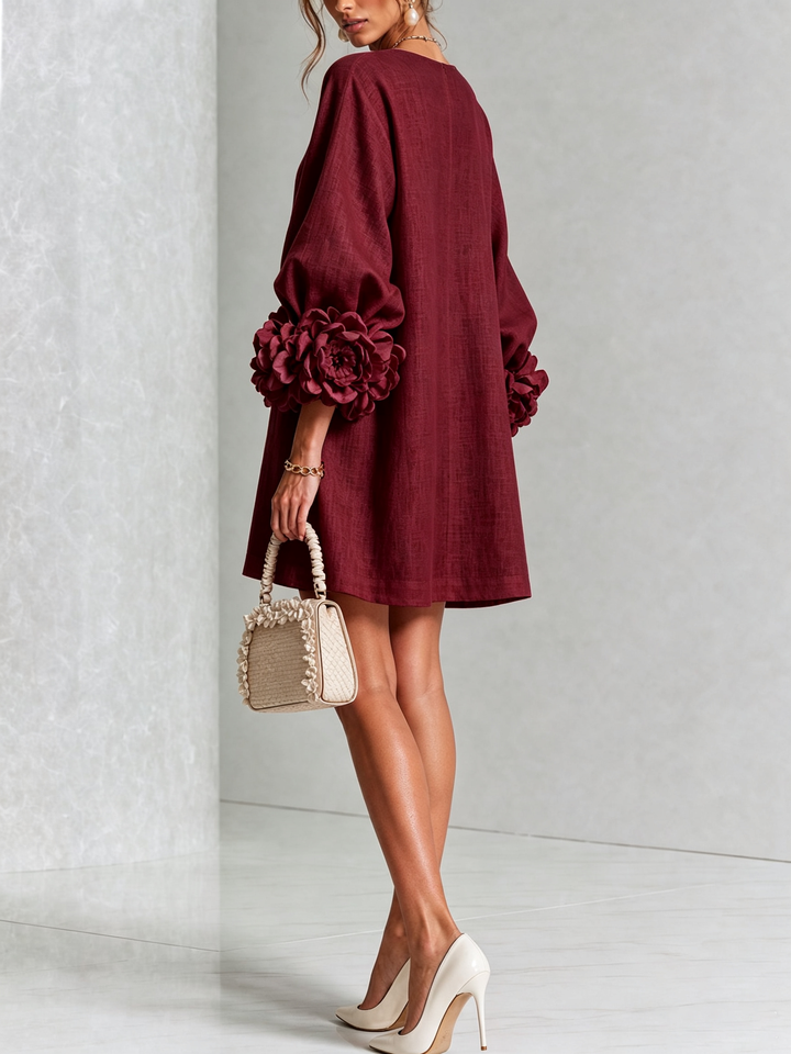 Saralyn - Sculptural Mini Dress