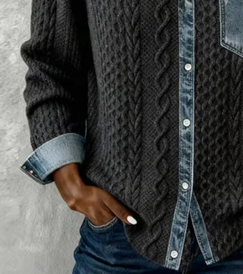 Tiralia - Textured Knit Shirt