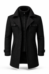 Ivan - Double-Breasted Longline Coat