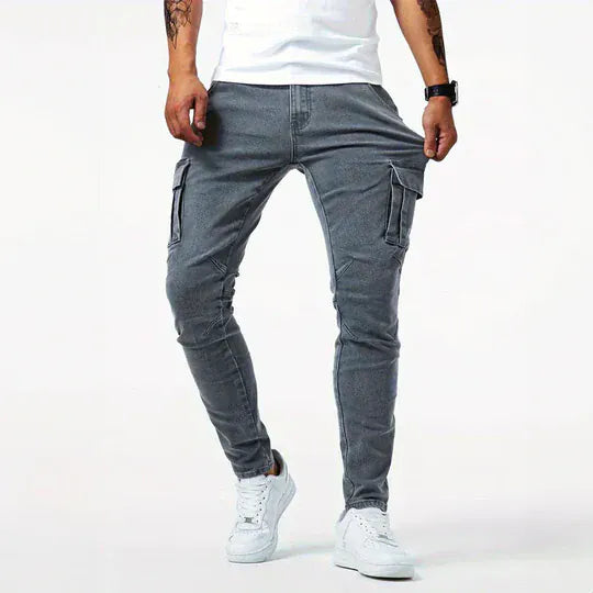 Asher - Premium Cargo Jeans