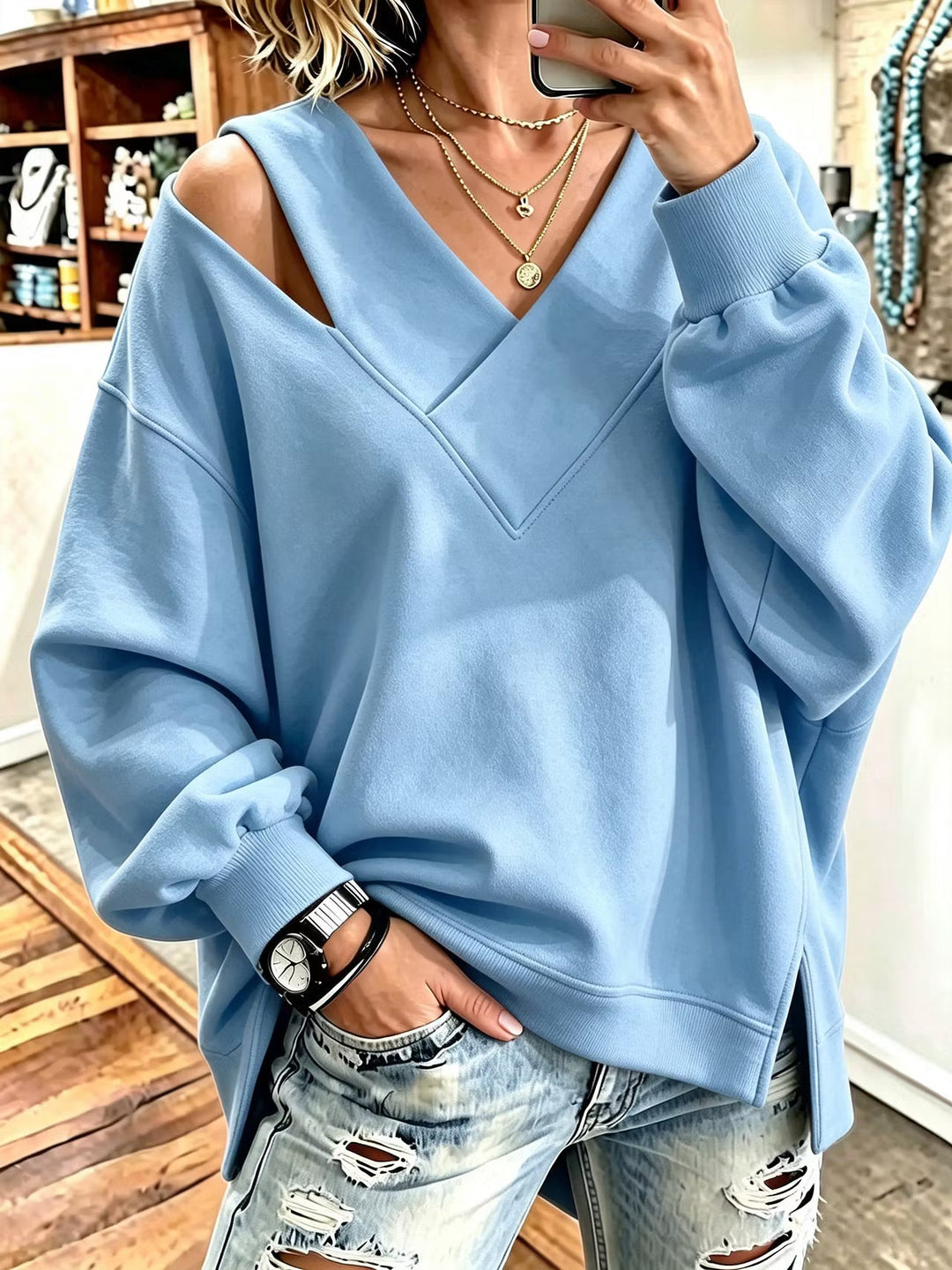 Evie - Soft-Touch Sweatshirt