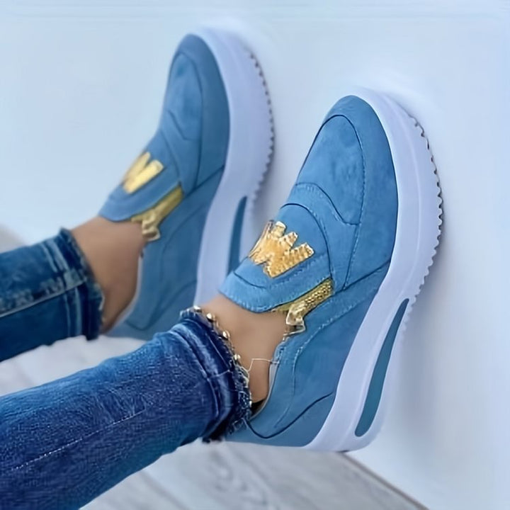 Ovelia - Platform Slip-On Sneakers