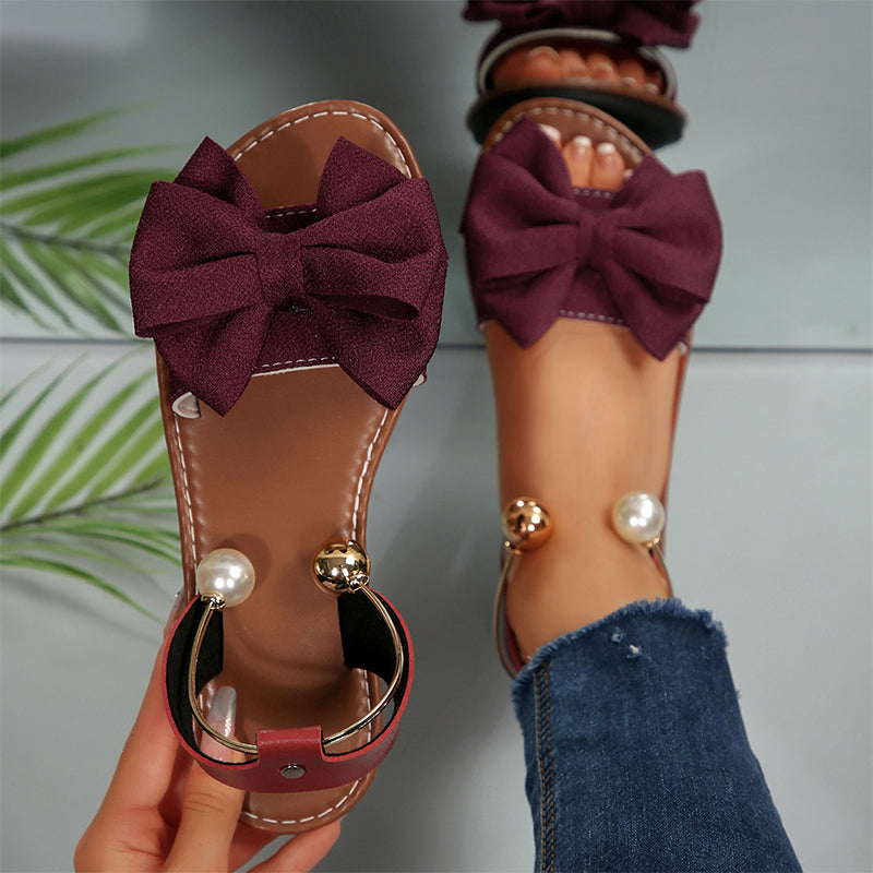 Elinette - Luxe Slip-On Sandals