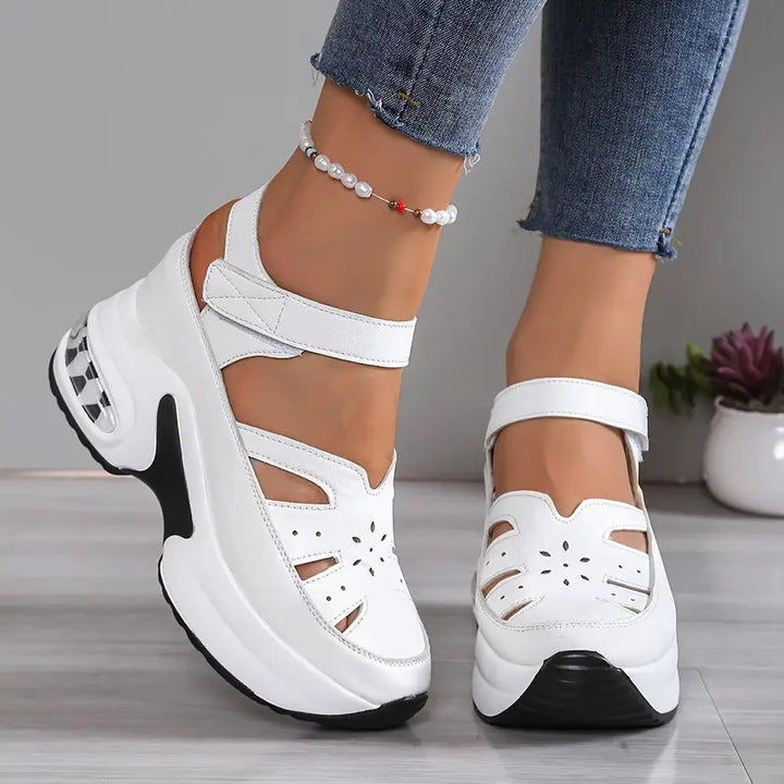 Taniae - Cushioned Orthopedic Wedge Sandals