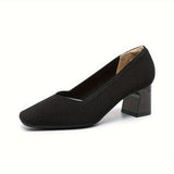 Hetty - Square-Heeled Court Shoe