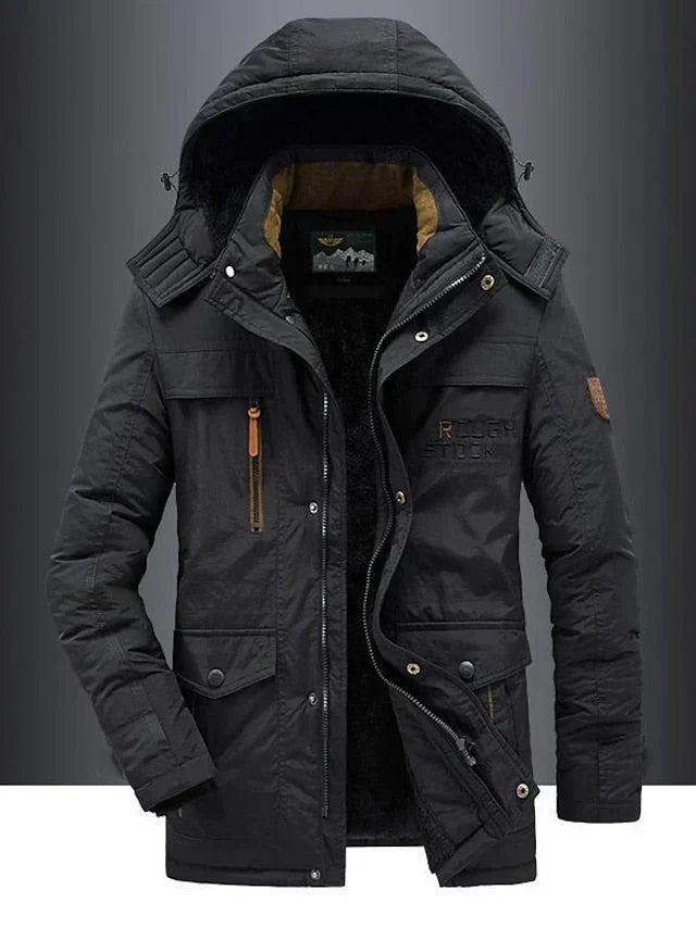 Lasse - Hooded Longline Jacket