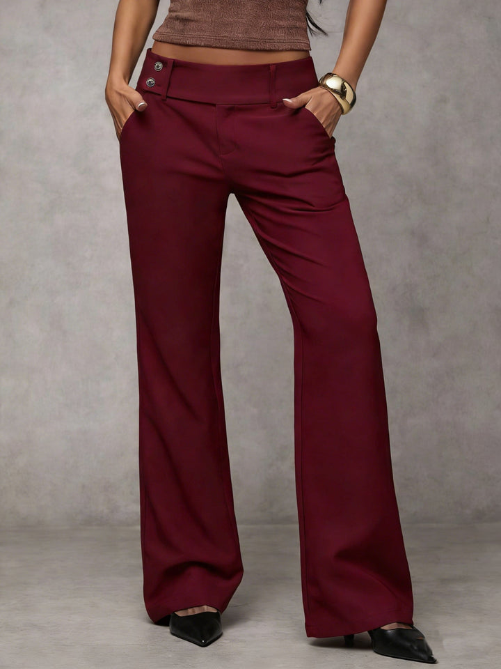 Venetia - Airy High-Waisted Wide-Leg Trousers