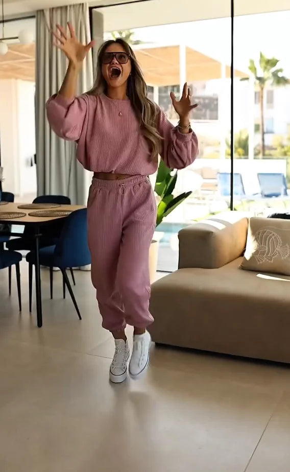 Nirell - Matching Knit Two-Piece Set