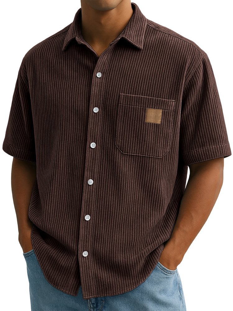 Anwick - Soft-Touch Ribbed Shirt