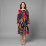 Anarose - Airy Floral Midi Dress
