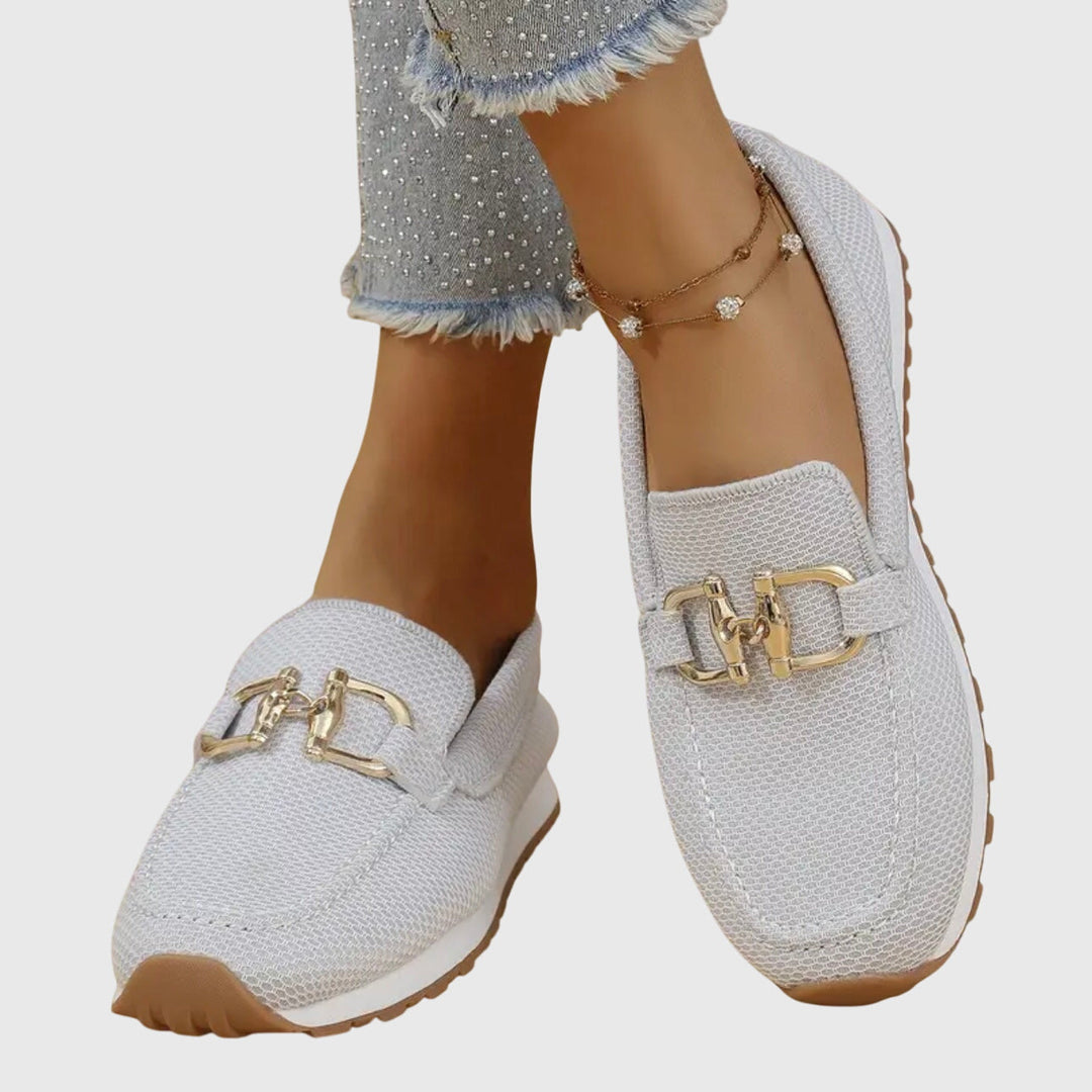 Rosamira - Cushioned Slip-On Loafers