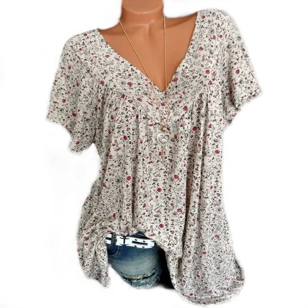Talisyn - Soft-Touch Linen Blouse