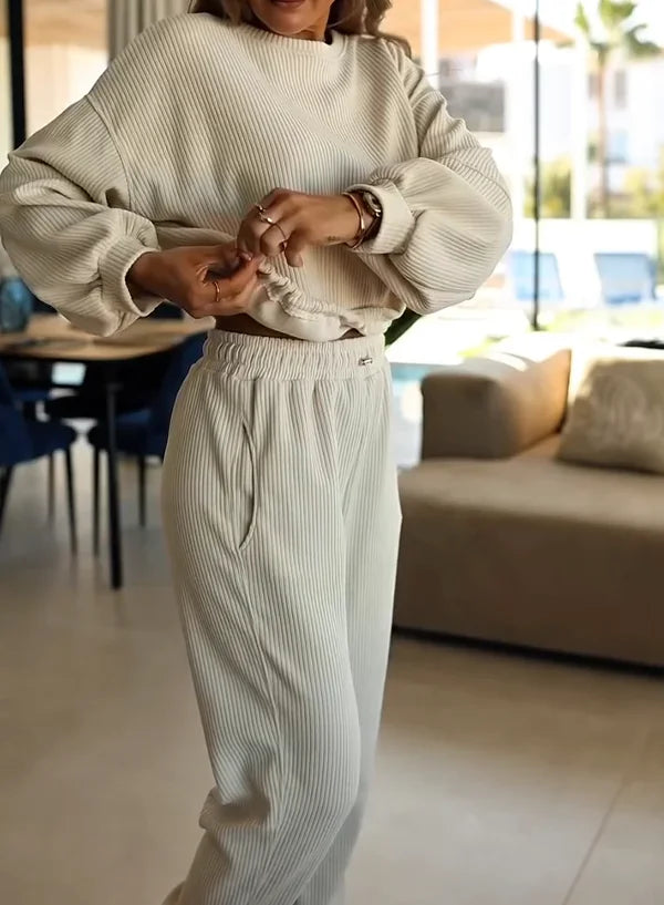 Nirell - Matching Knit Two-Piece Set