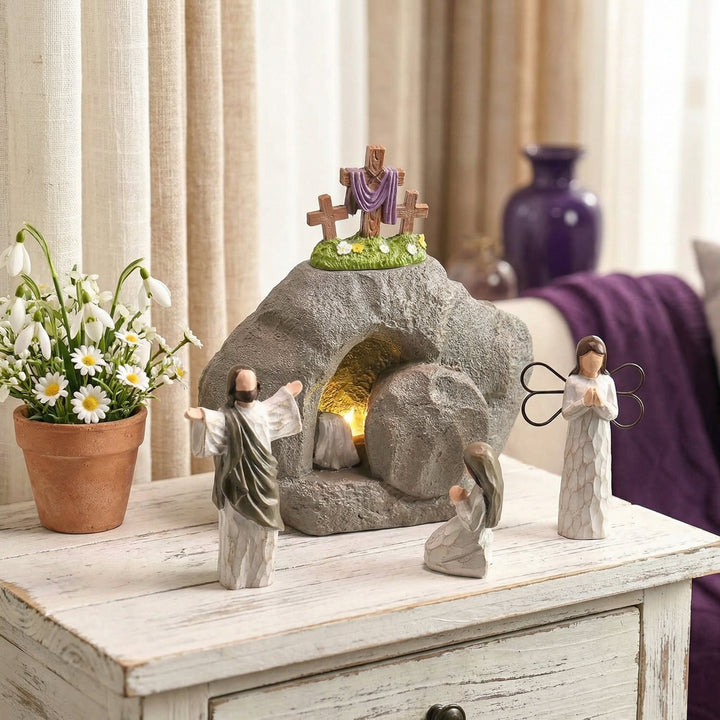 Celinea - Easter Resurrection Scene Decorative Set