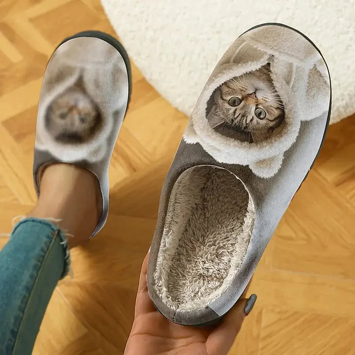 Marilys - Soft-Touch Cat Slippers