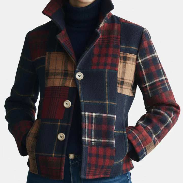 Tirena - Tailored Checked Jacket