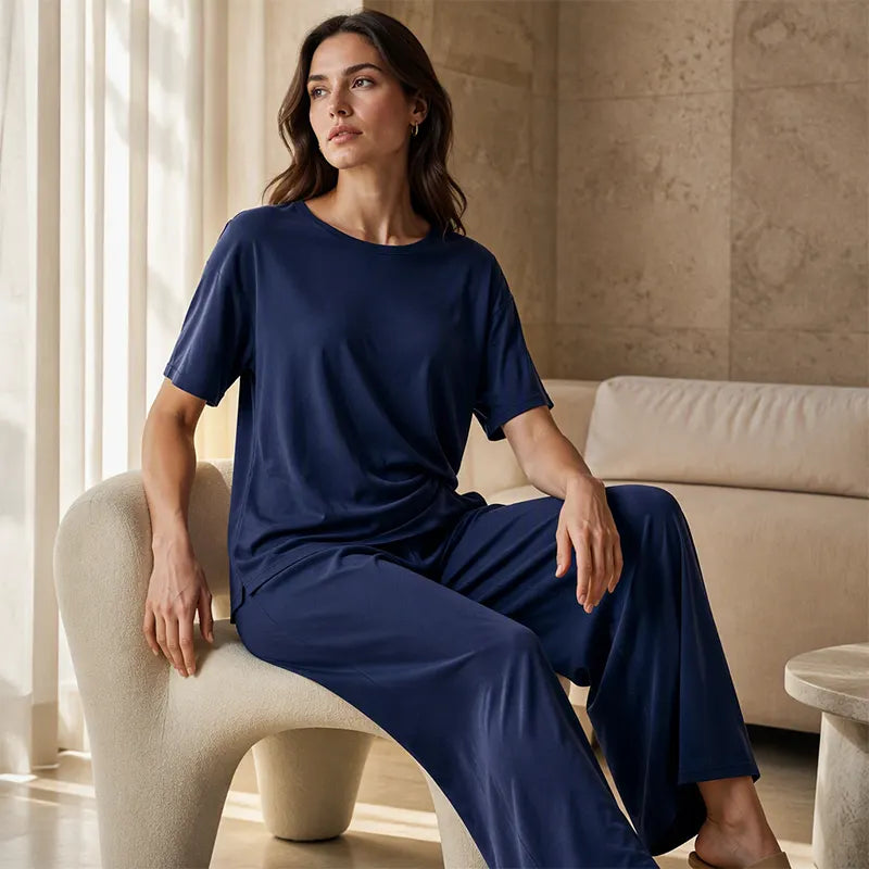 Annavie - Breathable Linen Two-Piece Set