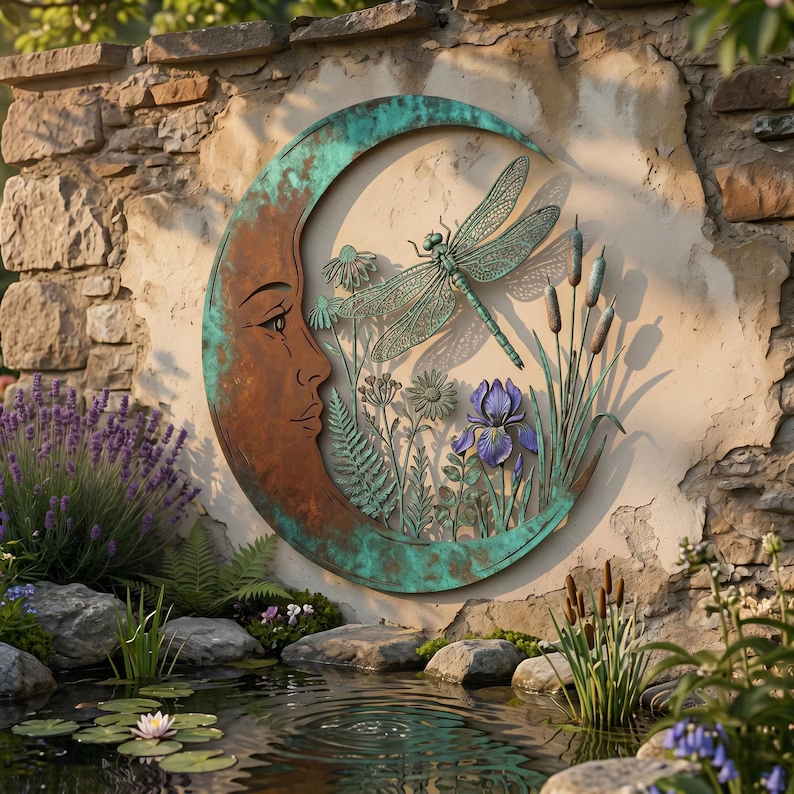 Alisette - Celestial Garden Wall Sculpture