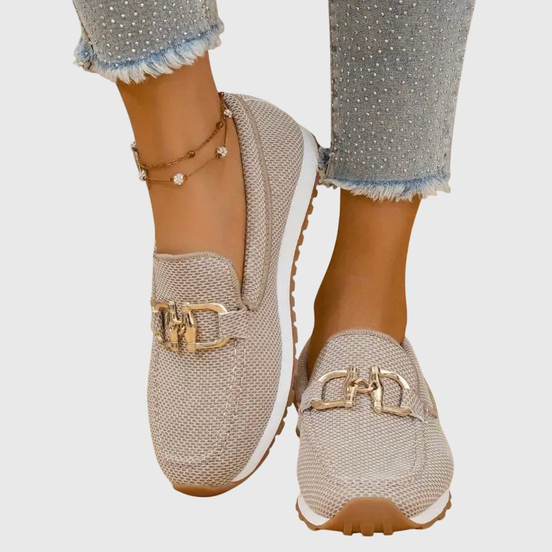 Rosamira - Cushioned Slip-On Loafers