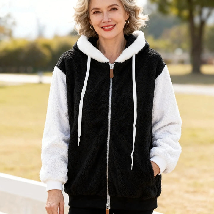 Alvenique - Soft-Touch Hooded Zip Jacket
