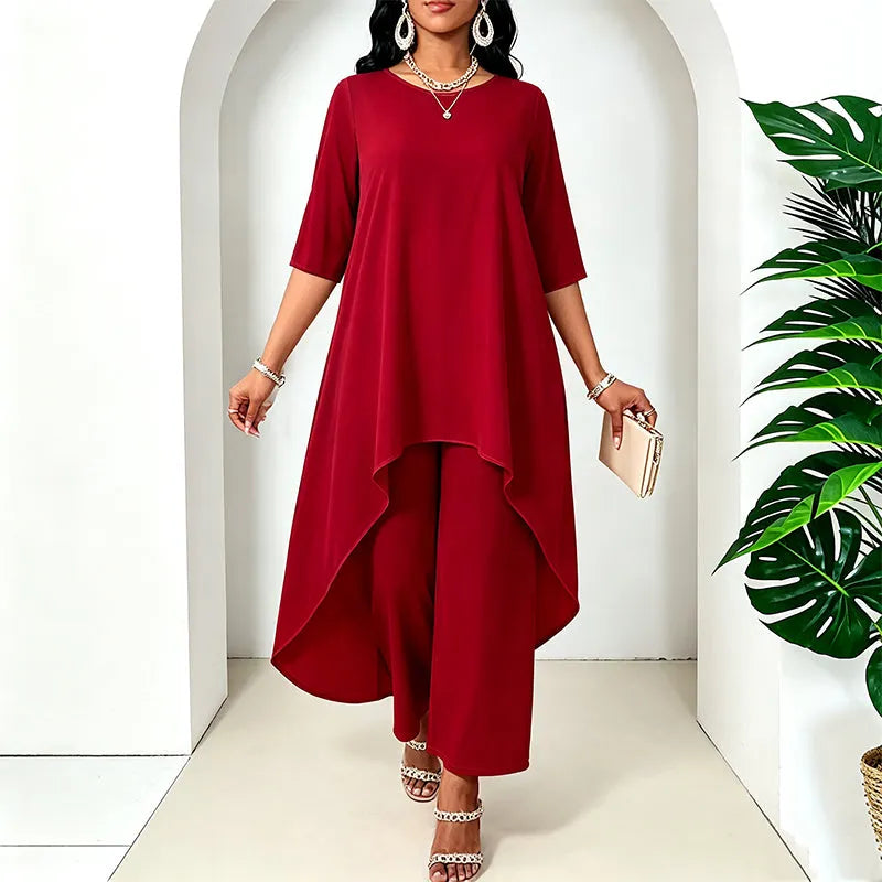 Laurivelle - Soft-Touch Plus-Size Maxi Dress