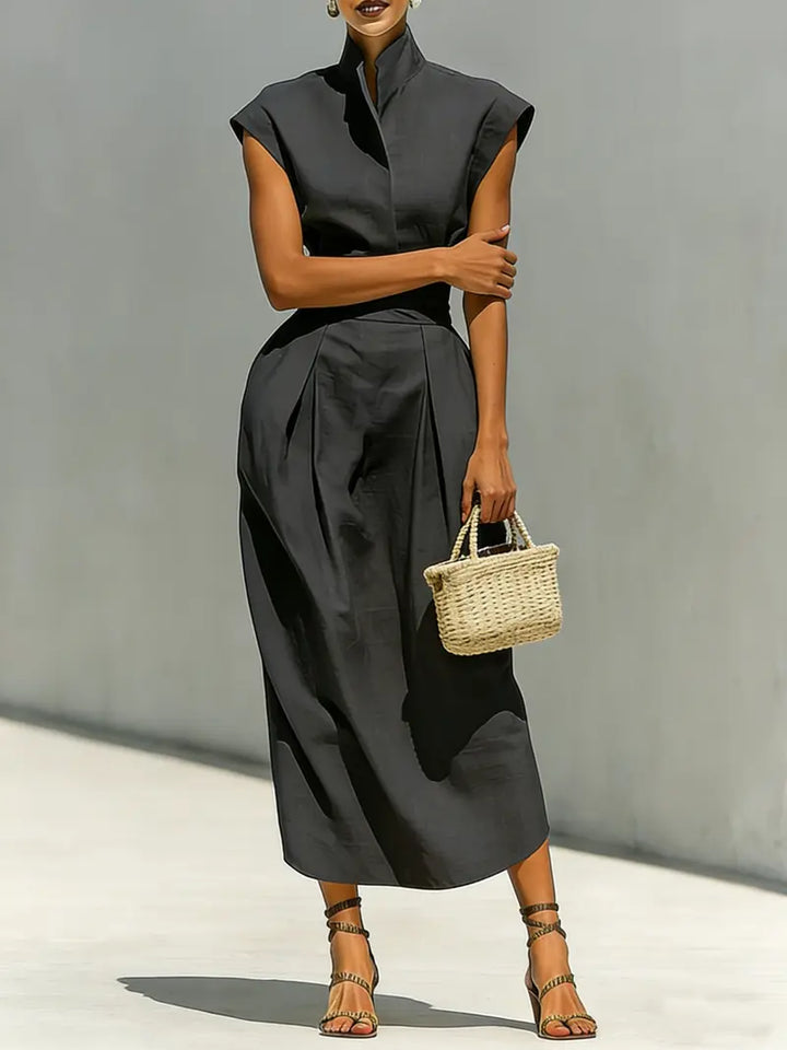 Kiera - Structured Midi Dress