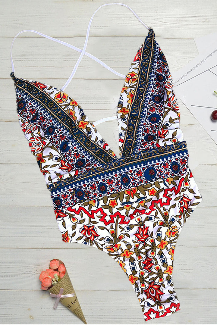 Sereina - Sculpting V-Neck One-Piece Swimsuit