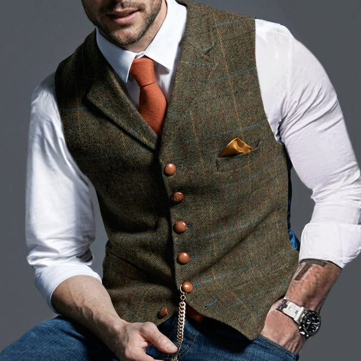 Kade - Textured Waistcoat