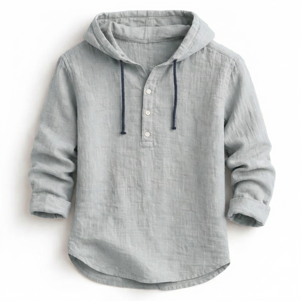 Alton - Breathable Linen Hoodie