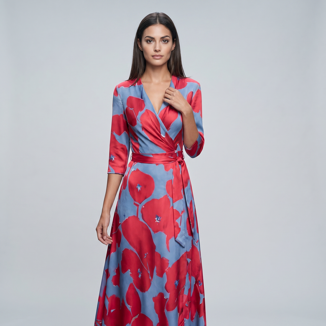 Floriana - Soft-Touch Maxi Dress