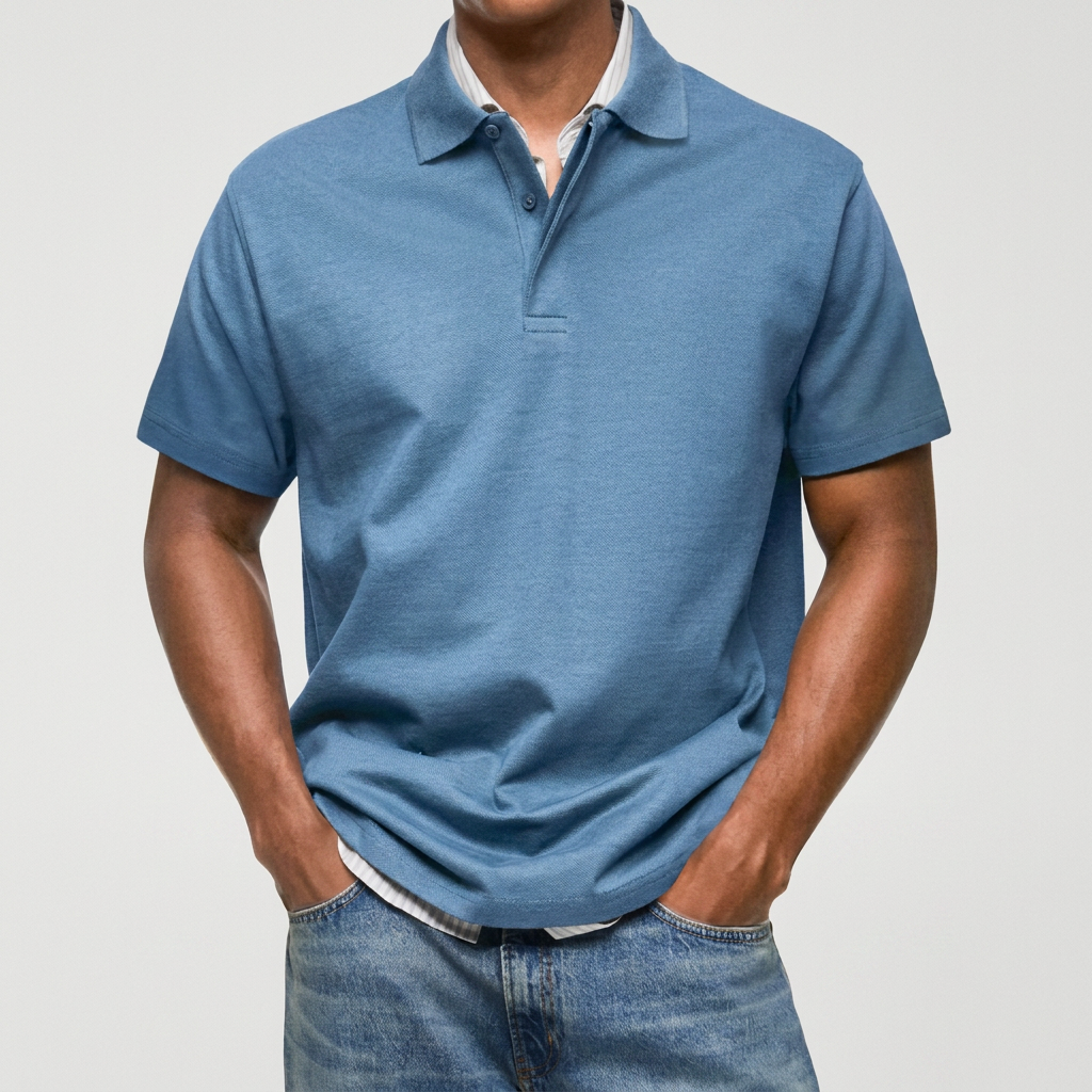 Stewart - Textured Knit Polo