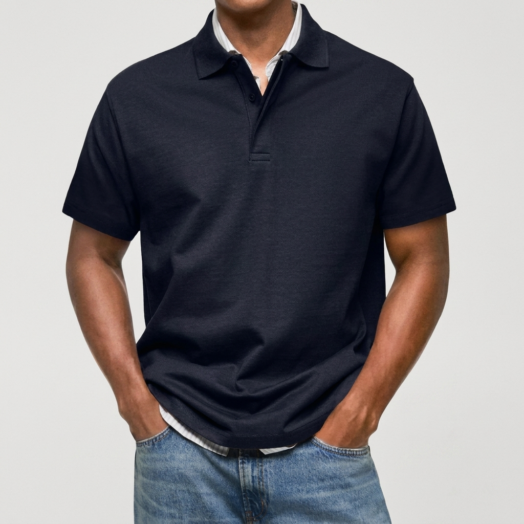 Stewart - Textured Knit Polo