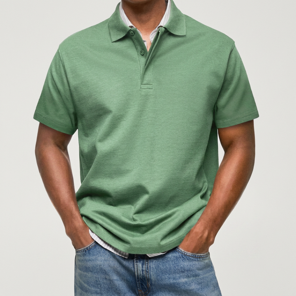 Stewart - Textured Knit Polo