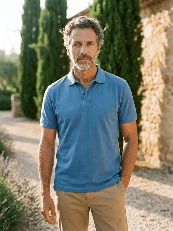 Stewart - Textured Knit Polo