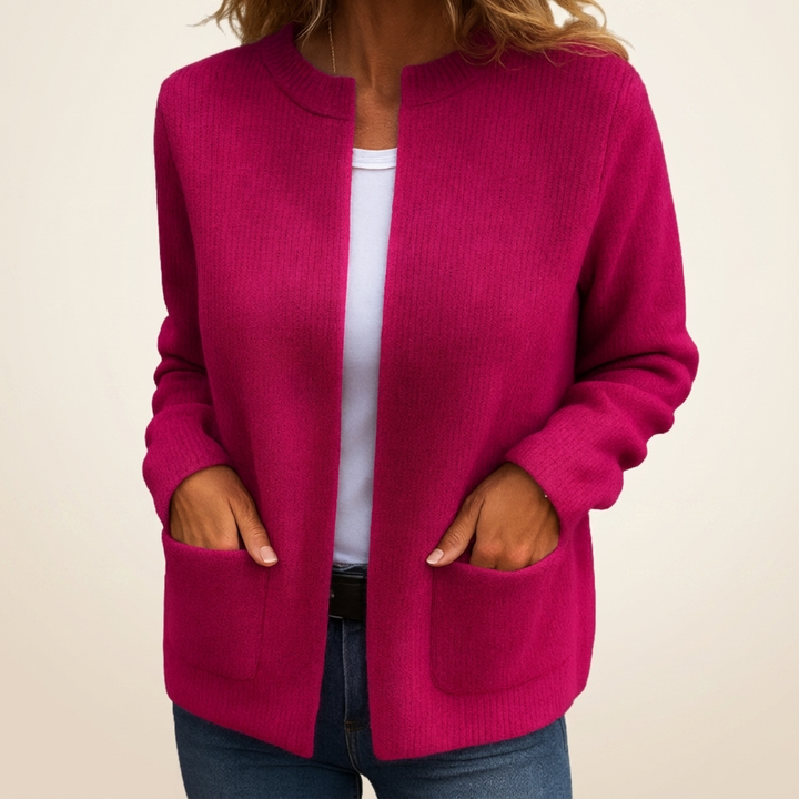 Avenelle - Relaxed Pocket Knit Cardigan