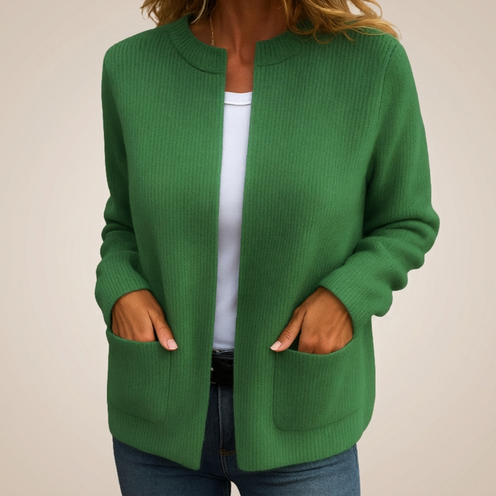 Avenelle - Relaxed Pocket Knit Cardigan