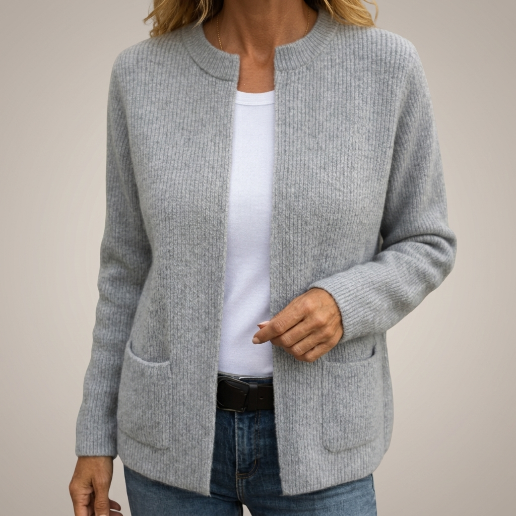 Avenelle - Relaxed Pocket Knit Cardigan