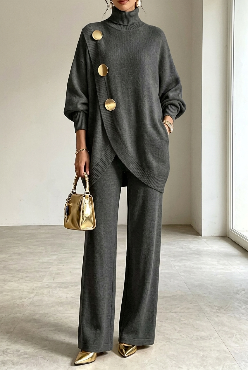 Minta - High Neck Co-ord Set