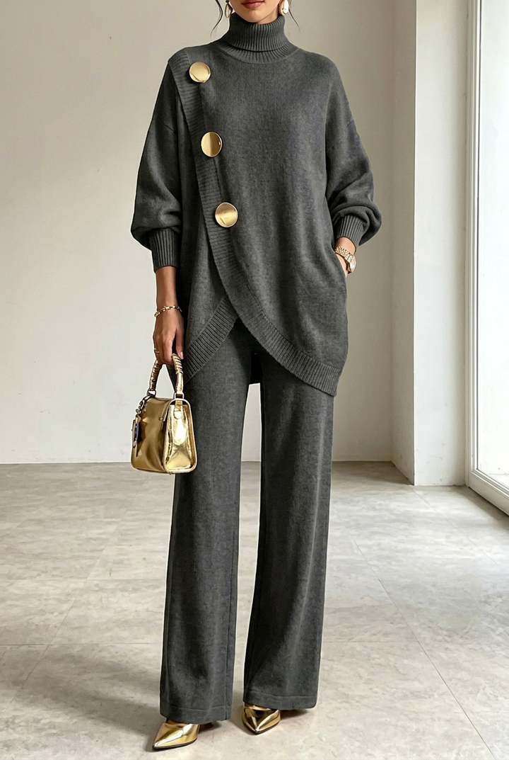 Minta - High Neck Co-ord Set