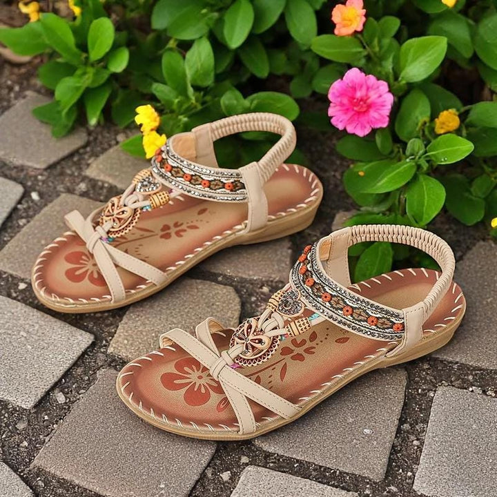 Velsa - Embellished Gladiator Sandals